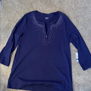 Studio Works 3/4 sleeve top